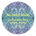 Bold Vintage Address Label Stickers