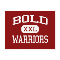 Bold - Warriors - High School - Olivia Minnesota postcards by customteamsportswear Bold - Warriors - High School - Olivia Minnesota postcards