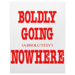 Boldly Going Absolutely Nowhere Custom Letterhead