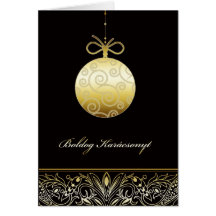 boldog Karácsonyt, Felices Navidad en húngaro Felicitación