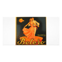 Bolero Personalized Photo Card