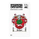 Bolger Family Crest Postage Stamps