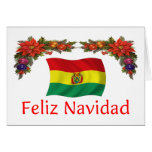Bolivia Christmas Greeting Card