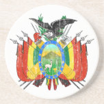 Bolivia Coat Of Arms Beverage Coasters