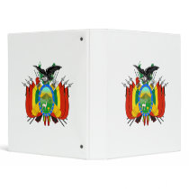 Bolivia Coat of Arms Binder