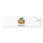 Bolivia Coat of Arms Bumper Stickers