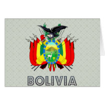 Bolivia Coat of Arms Greeting Card