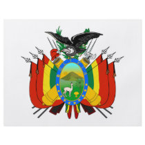 Bolivia Coat of Arms Flyer Design