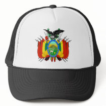 Bolivia coat of arms hats