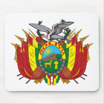 Bolivia Coat of Arms Mousepad