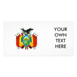 Bolivia Coat of Arms Photo Card