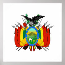 Bolivia Coat of Arms Print