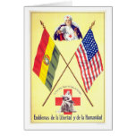 Bolivia - Emblems of Liberty and Humanity cards