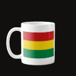Bolivia Flag Map Classic Mug