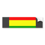 Bolivia Flag Bumper Sticker