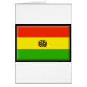 Bolivia Flag cards