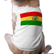 Bolivia Flag pet clothing by flagshirts Bolivia Flag pet clothing