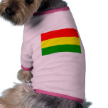 Bolivia Flag Dog Shirt