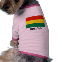 Bolivia Flag pet clothing by flagshirt Bolivia Flag pet clothing