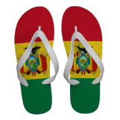 Bolivia Flag Flip-Flops