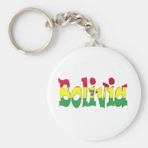 Bolivia Flag Key Chains
