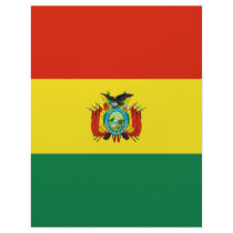 Bolivia flag letterhead