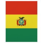 Bolivia flag letterhead template
