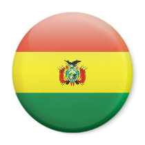 Bolivia Flag Magnets
