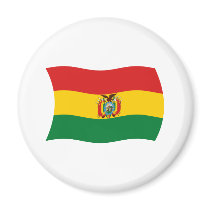 Bolivia Flag Magnet