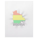 Bolivia Flag Map 2.0 Customized Letterhead