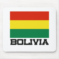 Bolivia Flag mousepads
