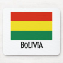 Bolivia Flag mousepads