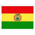 Bolivia Flag Personalized Invites