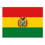 Bolivia Flag Postcard