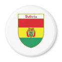 Bolivia Flag Shield magnets