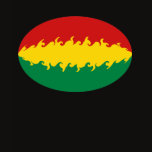 Bolivia Gnarly Flag T-Shirt by Flagnostic Bolivia Gnarly Flag T-Shirt