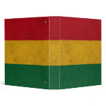 Bolivia Grunge Flag binders