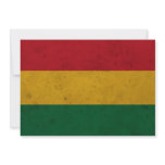 Bolivia Grunge Flag Custom Announcement