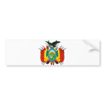 Bolivia Official Coat Of Arms Heraldry Symbol bumper stickers by inquester Bolivia Official Coat Of Arms Heraldry Symbol bumper stickers