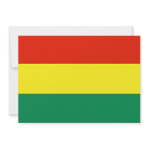 Bolivia old Flag Custom Invite