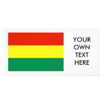 Bolivia old Flag Photo Cards