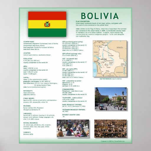 Bolivia Print