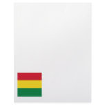 Bolivia Square Flag Personalized Letterhead