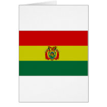 Bolivia State Flag Cards