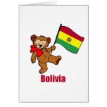 Bolivia Teddy Bear cards