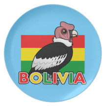 Bolivian Andean Condor Plate