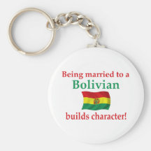 Bolivian Builds Character Key Chain