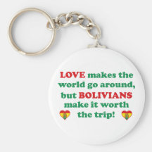 Bolivian Love Key Chains