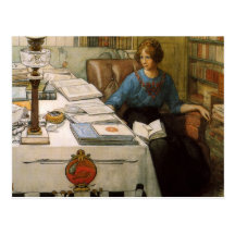 Bolla Girl in the Library Post Cards