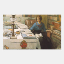 Bolla Girl in the Library Stickers